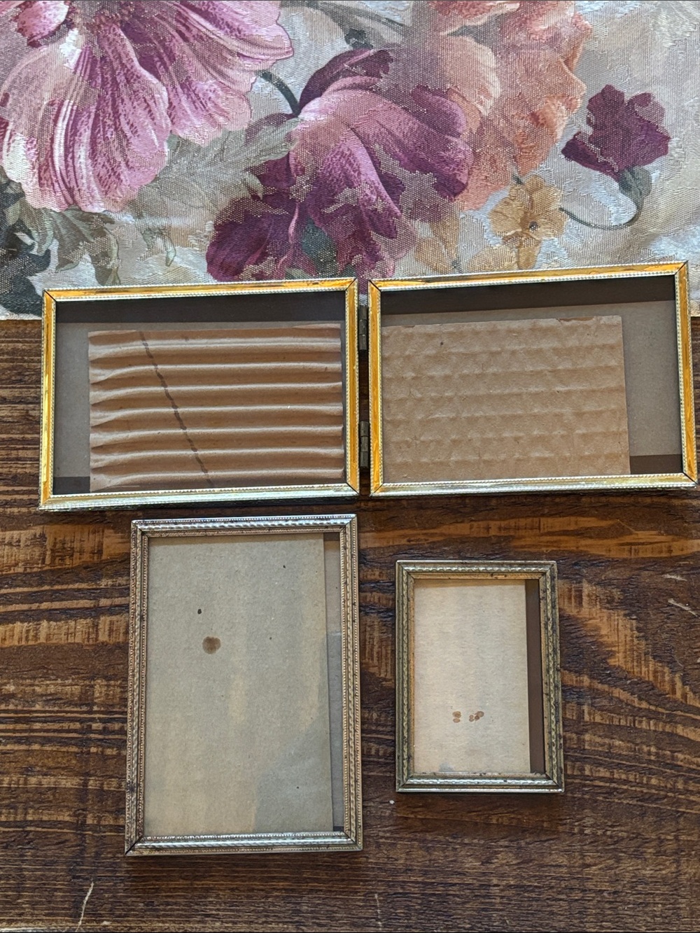 Gold Tone/Brass Decorative Picture Frame Set - Home Accents